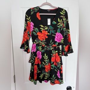 Express Women’s Floral Dress - Small